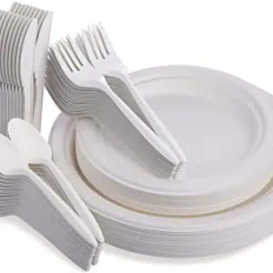 Assiette jetable plastique emballage packaging maroc fati pack