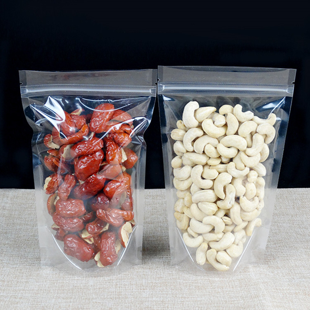 Sachet-d-emballage-en-plastique-transparent-sachet-debout-avec-fermeture fati pack emballage alimentaire maroc