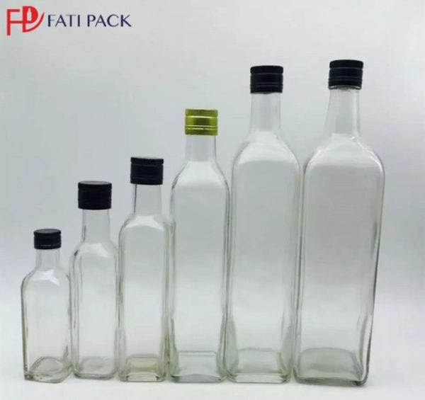 emballage alimentaire maroc fati pack packaging bouteille-en-verre-marasca-transparente-vide-pour-les-huiles-alimentaires