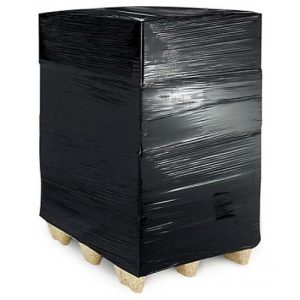 Rouleau de film plastique étirable noir résistant pour Emballage palette Film étirable Noir pour protection et emballage pallette emballage carton e-commerce maroc fati pack