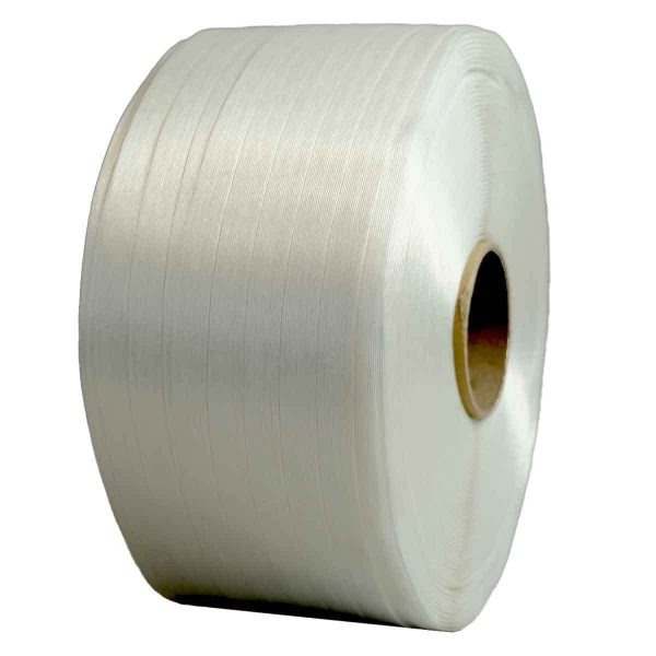 rouleau de bande de cerclage en polyester Résistance à la traction emballage e-commerce caron maroc fati pack packaging