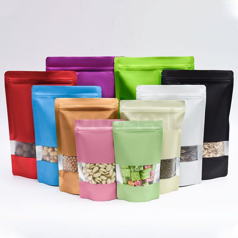 sachet aluminium multicolor pour emballage alimentaire packaging maroc fati pack Sachets a fermeture éclair en aluminium multicolore