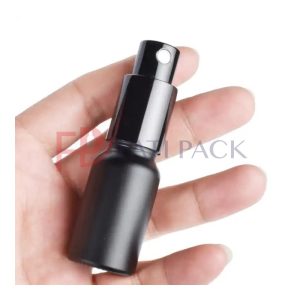flacon-pompe-airless-noir-mat-givre-pour-serum fati pack emballage maroc