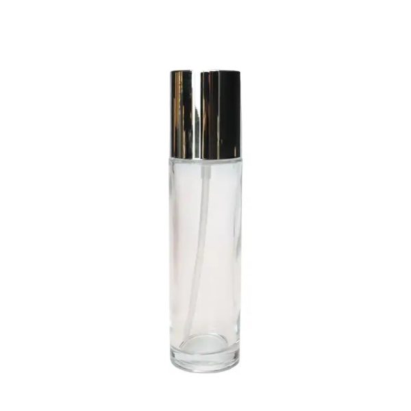 flacons-vaporisateur-de-parfum-en-verre-transparent-avec-un-capuchon-argente-dore-ou-noir-pratique-pour-contenir-des-parfums emballage packaging maroc