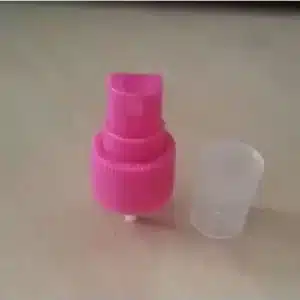 Flacon Spray Transparent Sharp avec Bouchon Rose Parfait pour l'Eau de Rose et Autres Liquides Précieux