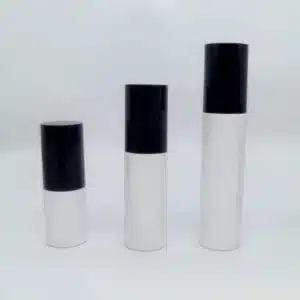 Bouteilles en plastique pet avec bouchon spray noir (3)