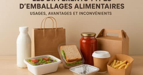 Les différents types d’emballages alimentaires usages avantages et inconvénients emballage maroc maroc en gros