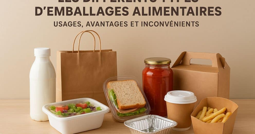 Les différents types d’emballages alimentaires usages avantages et inconvénients emballage maroc maroc en gros