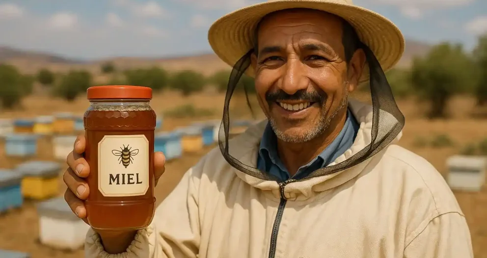 Success-Story-Comment-un-apiculteur-marocain-a-boosté-ses-ventes-grâce-à-un-nouveau-pot-à-miel-emballage maroc